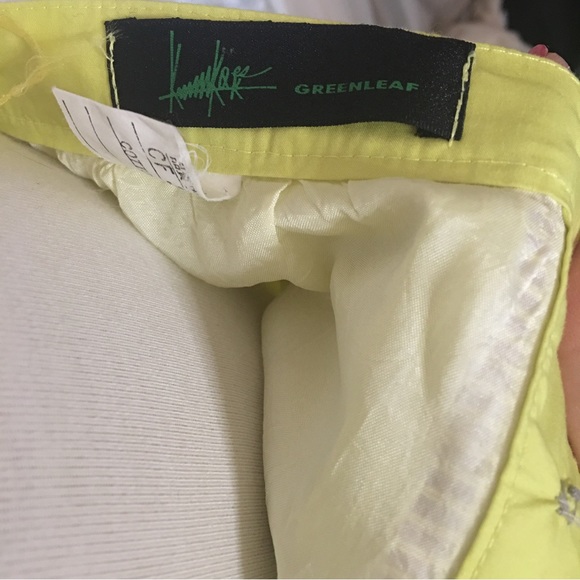 Greenleaf   Maxi Green Skirt 100% cotton. Size Small Vintage rare Unique - Picture 4 of 7